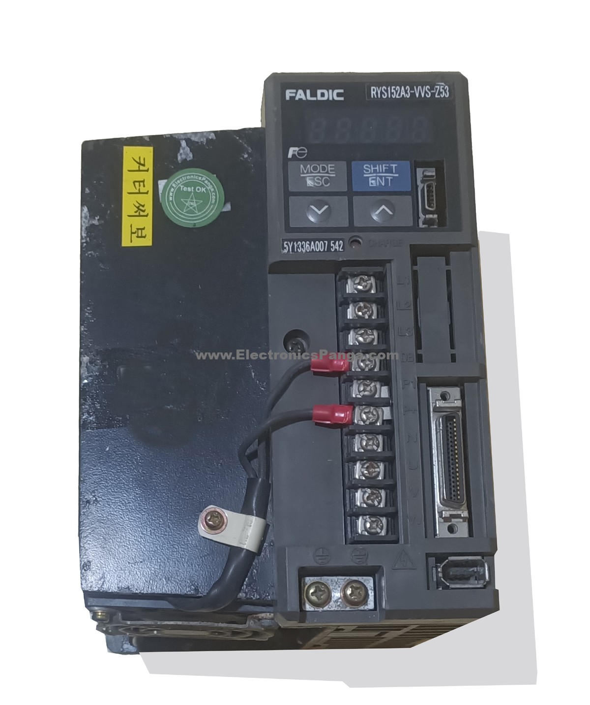 FUJI ELECTRIC FALDIC 1.5Kw (1500W) RYS152A3-VVS-Z53 AC Servo Driver + GYA152BC1-SA-ZA7 Motor MD313 - Image 8