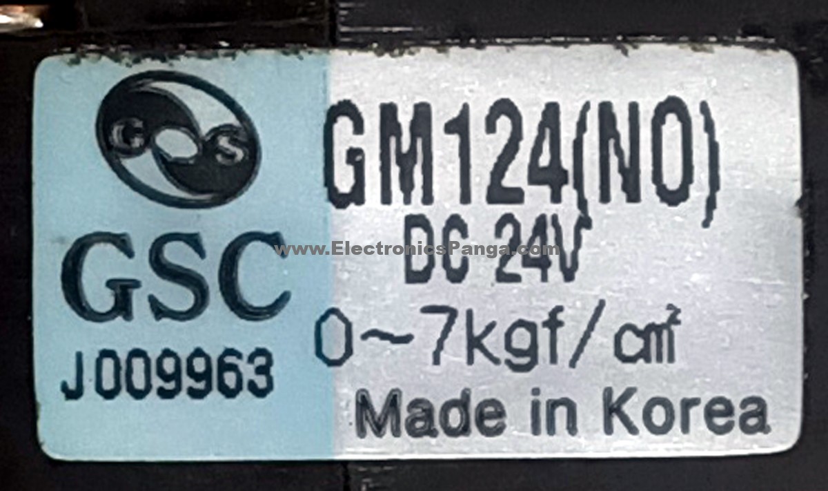 GSC GM124(N0) 24V/DC 9-Pieces Solenoid Valves Set with Base N393 - Image 2