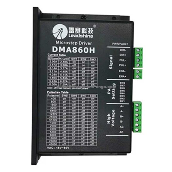 LEADSHINE DMA860H 6A 18-80V/AC 24-110V/DC Microstep Driver STD322