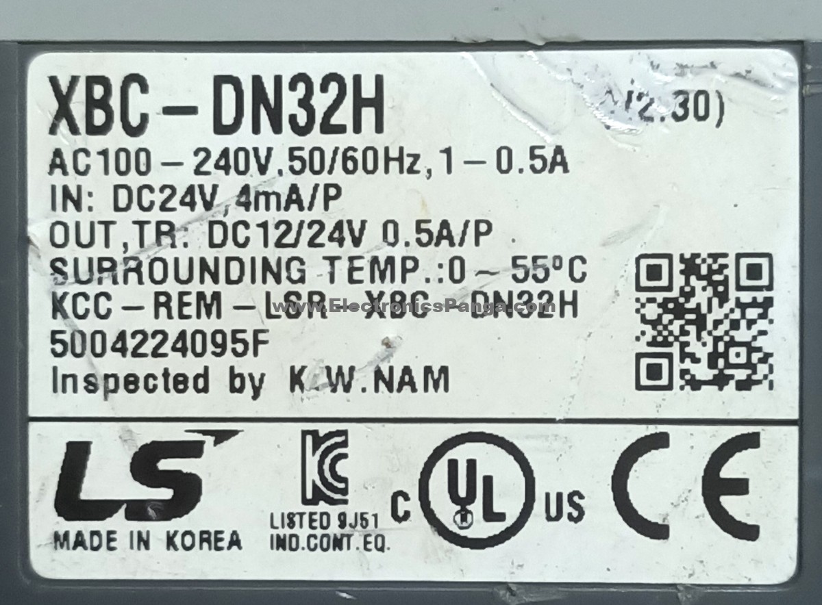 LS XBC-DN32H Programmable Controller (PLC) PL255 - Image 3