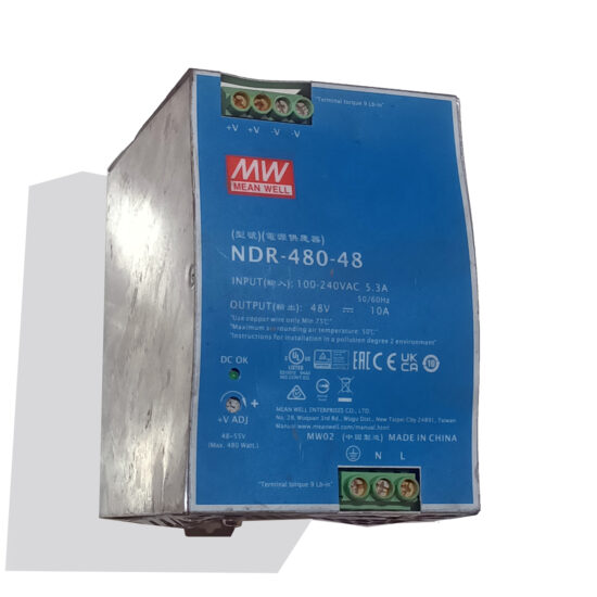 MEAN WELL NDR-480-48 48V 10A AC To DC Single Output Switching Power Supply P400
