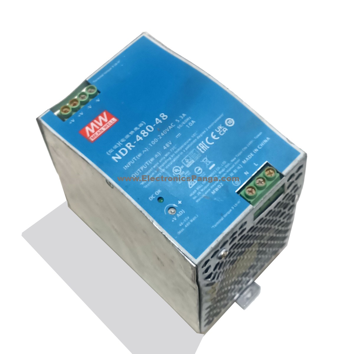 MEAN WELL NDR-480-48 48V 10A AC To DC Single Output Switching Power Supply P400 - Image 4