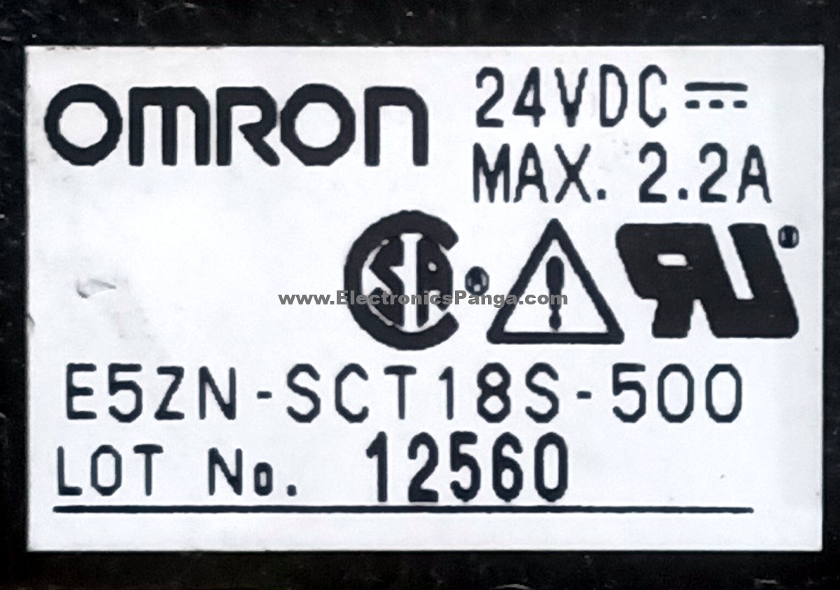 OMRON E5ZN-2QNH03TC-FLK 24V/DC 2.2A Temerature Controller AS643 - Image 12