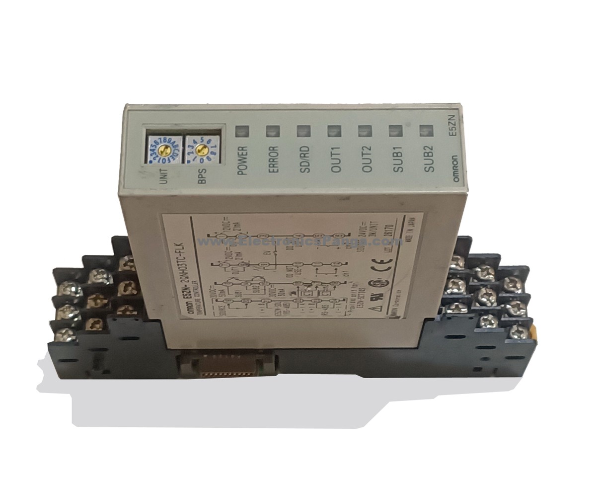 OMRON E5ZN-2QNH03TC-FLK 24V/DC 2.2A Temerature Controller AS643 - Image 3