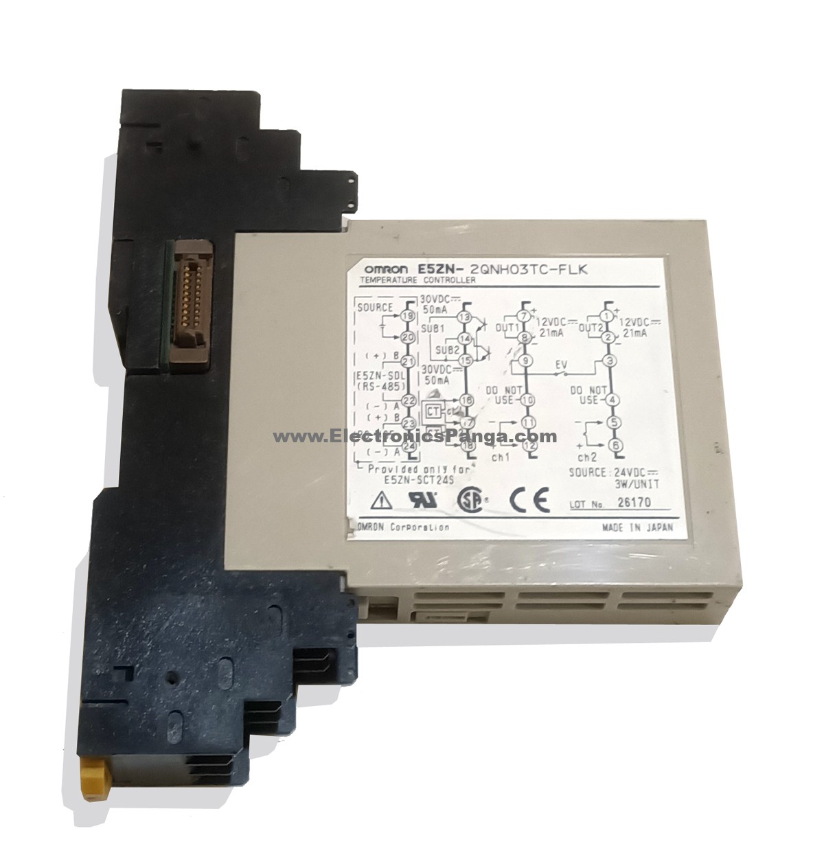 OMRON E5ZN-2QNH03TC-FLK 24V/DC 2.2A Temerature Controller AS643 - Image 5