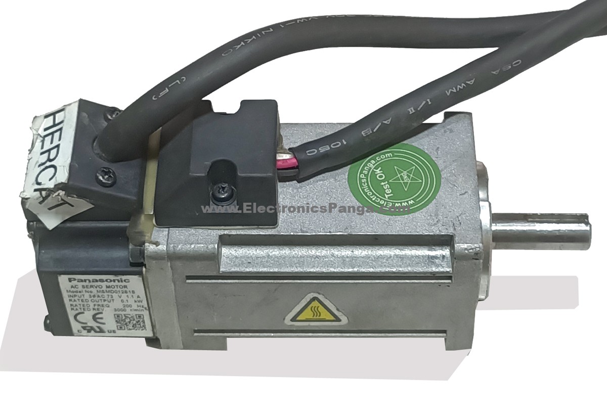 PANASONIC 100W (0.1Kw) MSMD012S1S AC Servo Motor SM1111 - Image 4