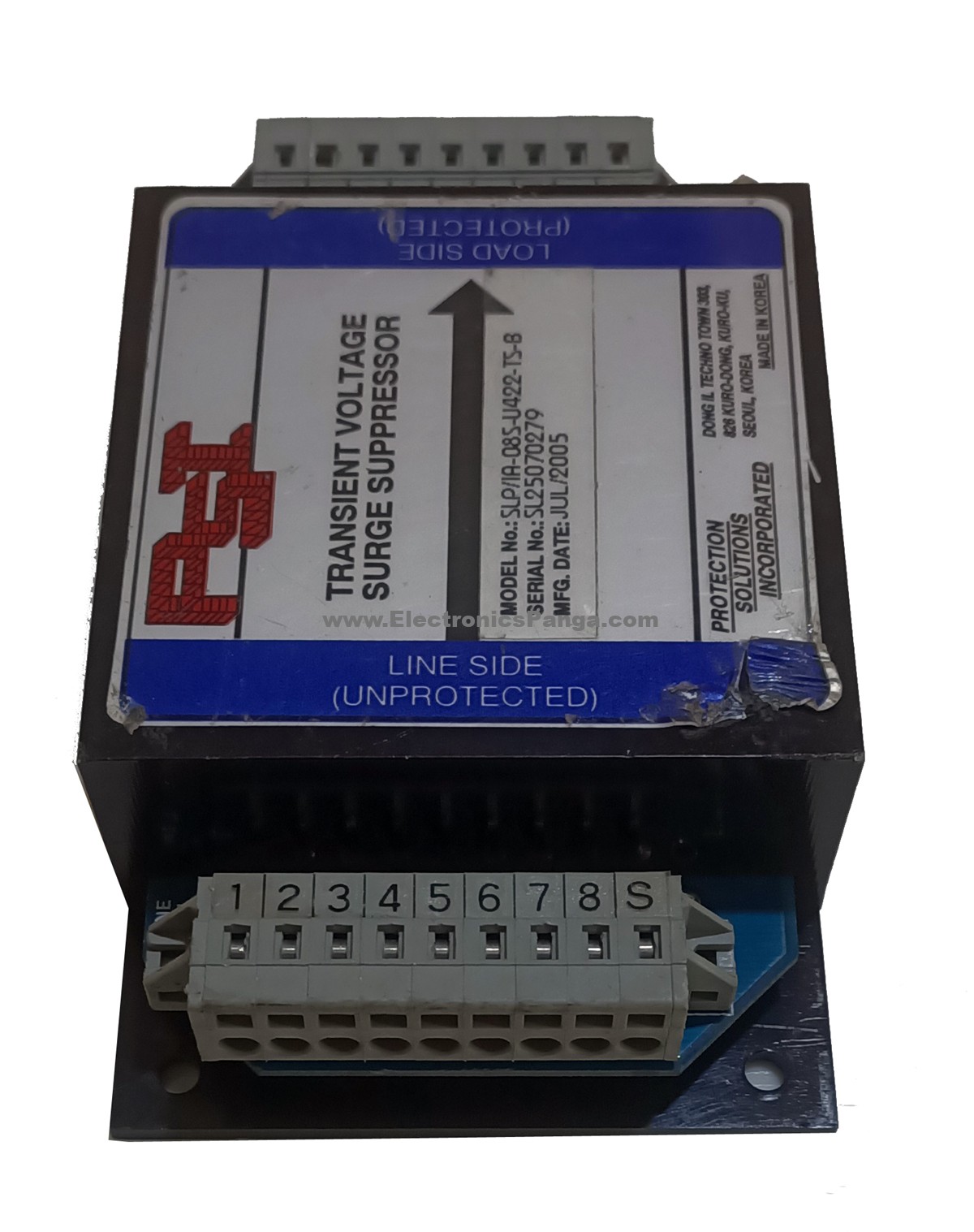 PSI SLP/IA-08S-U422-TS-B Transient Voltage Surge Supperssor AS645 - Image 4