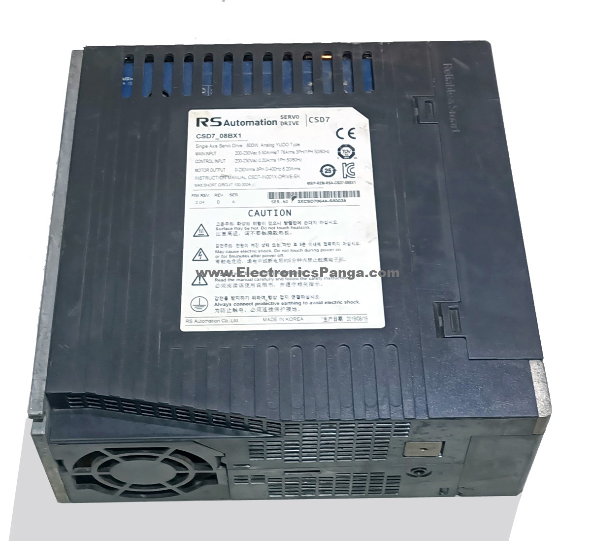 RS AUTOMATION 800W (0.8kw) CSD7_08BX1 CSD7-08BX1 Single Axis Servo Driver SD1351 - Image 5