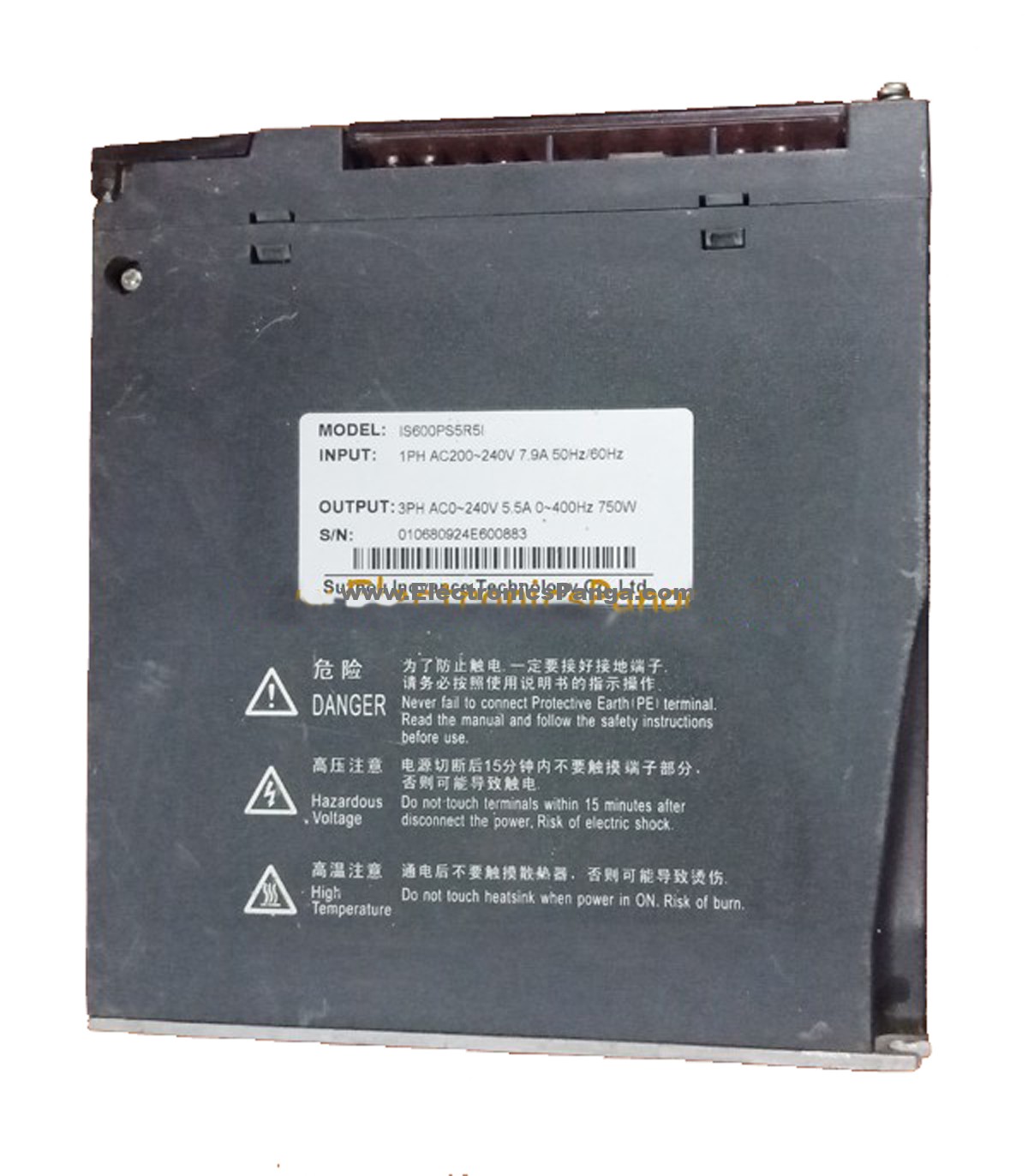 SUZHOU INOVANCE 750W (0.75Kw) IS600PS5R5I AC Servo Driver SD1363 - Image 5