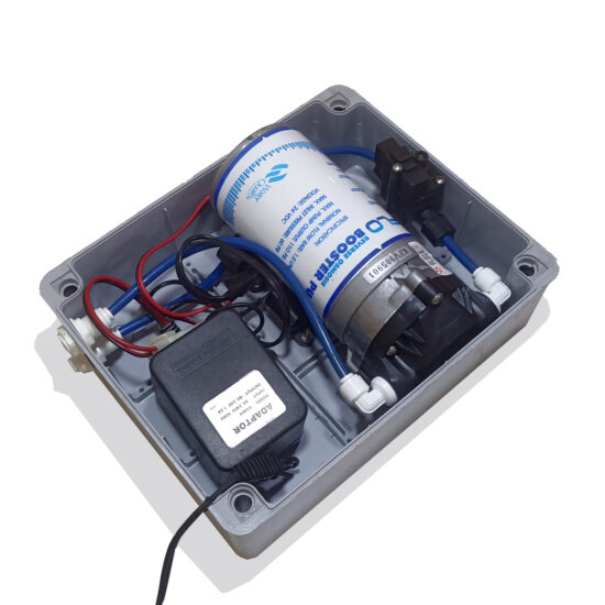 TECO 24V/DC Water Dispenser Booster Pump With Casing & D3424 24V/DC Adaptor DM151