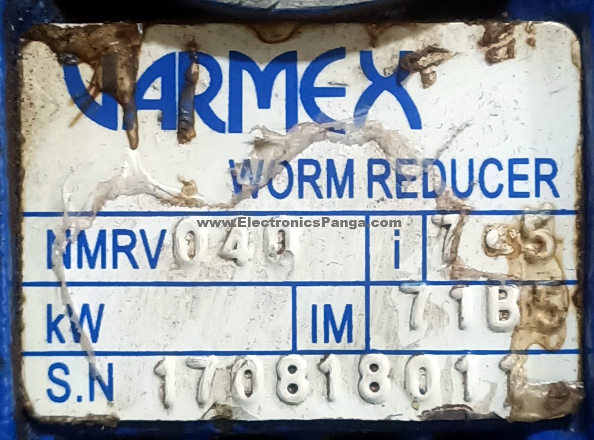 VARMEX NMRV040 7.5:1 Ratio Worm Gearbox G1304 - Image 2