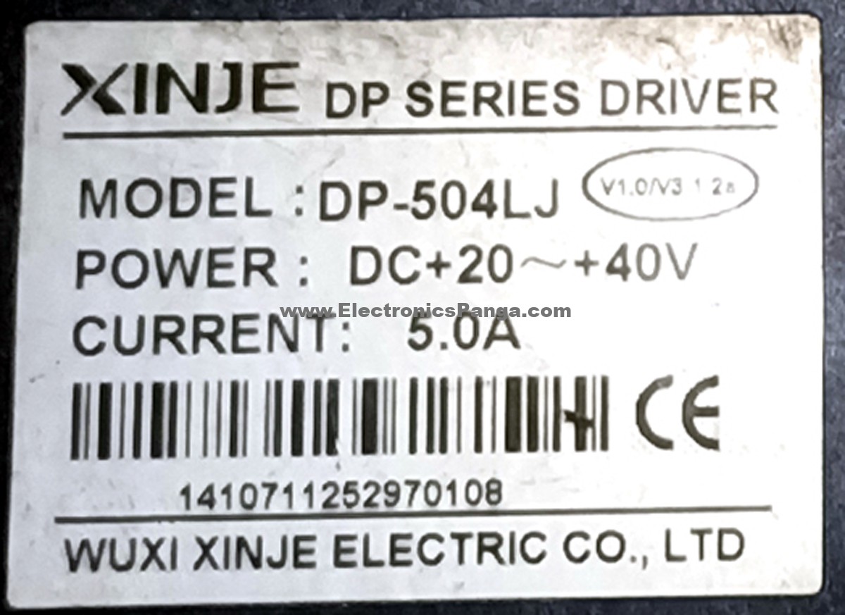 WUXI XINJE DP-504LJ 20-40V/DC 5A 2-Phase Stepper Driver STD321 - Image 2