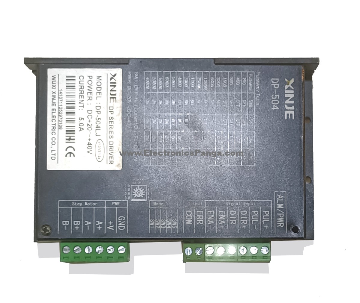 WUXI XINJE DP-504LJ 20-40V/DC 5A 2-Phase Stepper Driver STD321 - Image 4