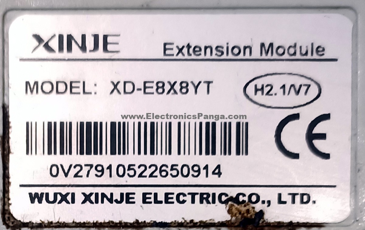 WUXI XINJE XD-E8X8YT PLC Extension Module PL247 - Image 2