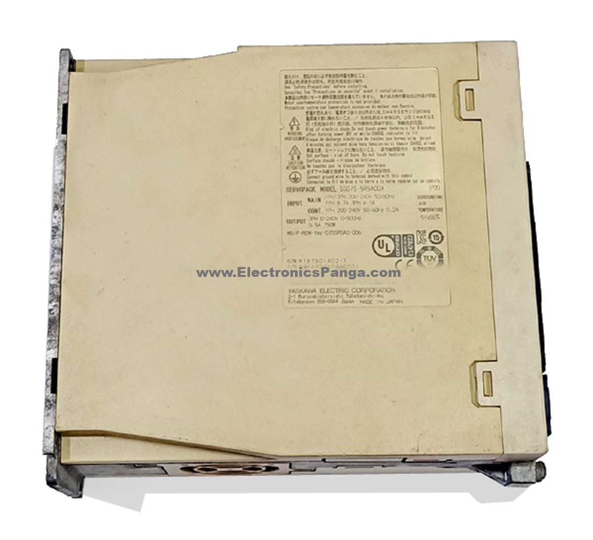 YASKAWA 0.75Kw (750W) SGD7S-5R5A00A002 AC Servo Driver SD1335 - Image 5