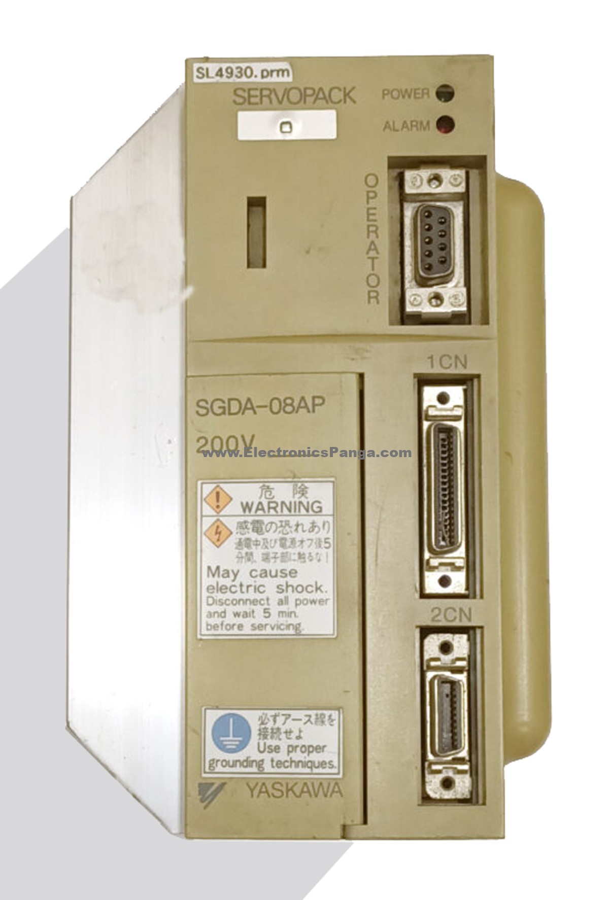 YASKAWA 750W (0.75Kw) SGDE-08APY1 AC Servo Driver SD1364 - Image 2