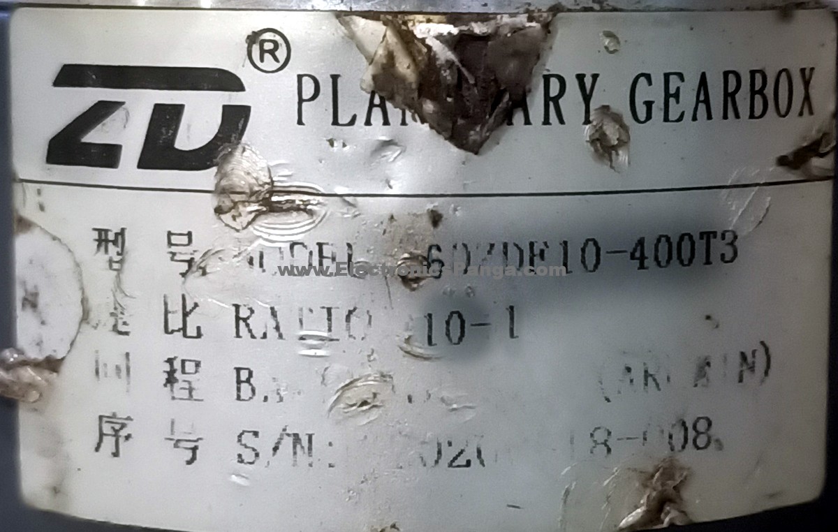 ZD 10:1 Ratio 60ZDF10-400T3 Planetary Gearbox For 200w & 400w Servo Motor G1295 - Image 2