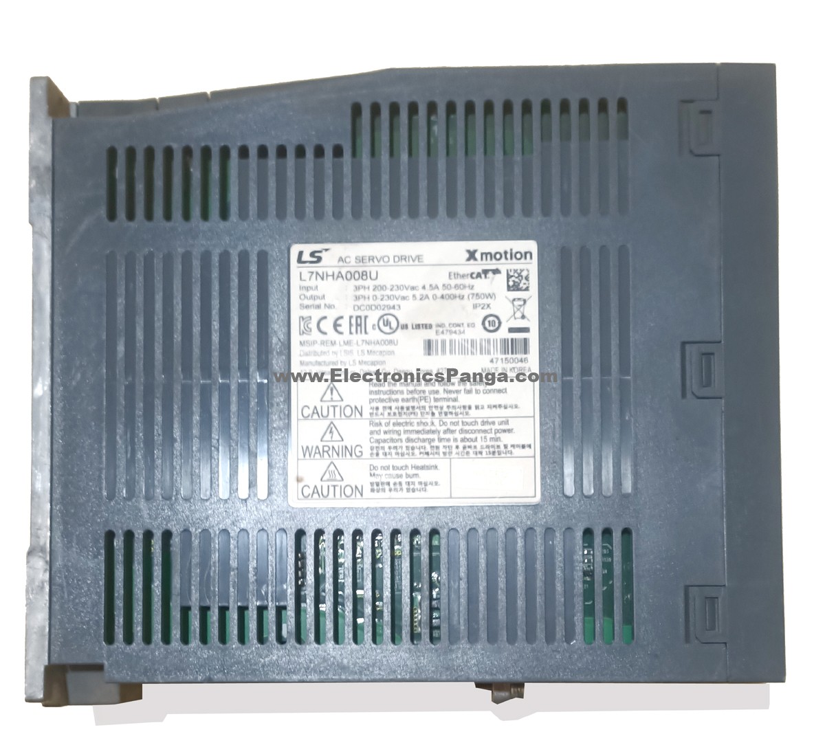 LS XMOTION 750W (0.75Kw) L7NHA008U AC Servo Driver SD1382 - Image 6