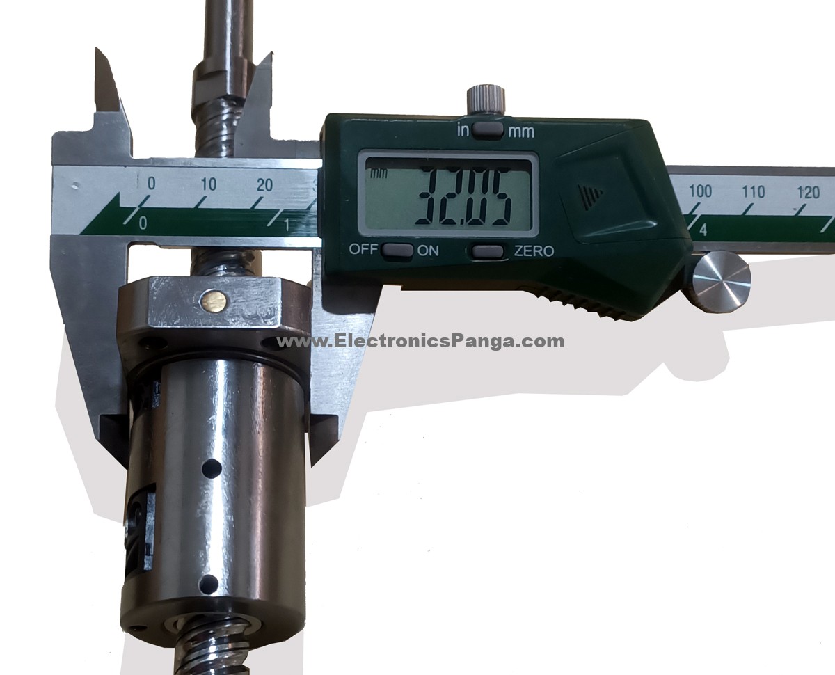 12X10 TBI CNC Ball Screw With Nut 10mm Pitch 6.4inch Working and 11inch Length BS-445 - Image 11