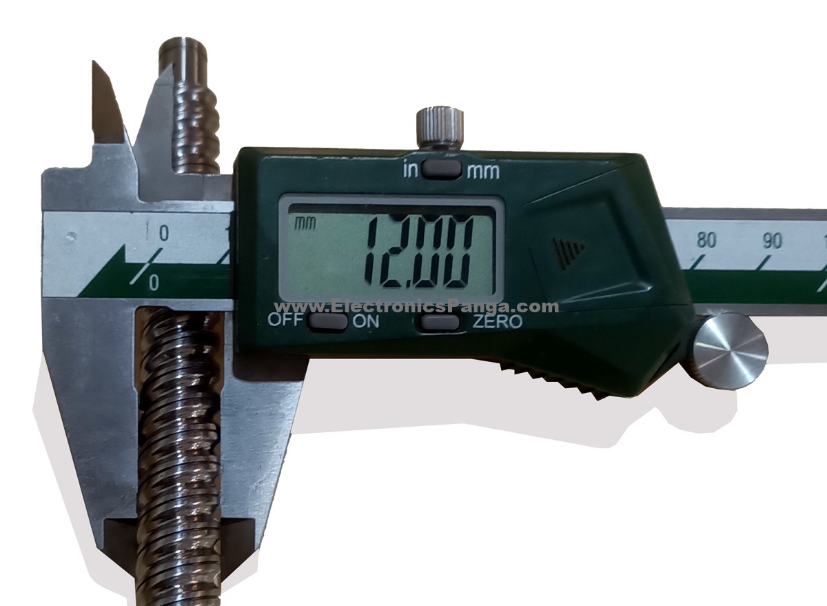 12X10 TBI CNC Ball Screw With Nut 10mm Pitch 6.4inch Working and 11inch Length BS-445 - Image 7