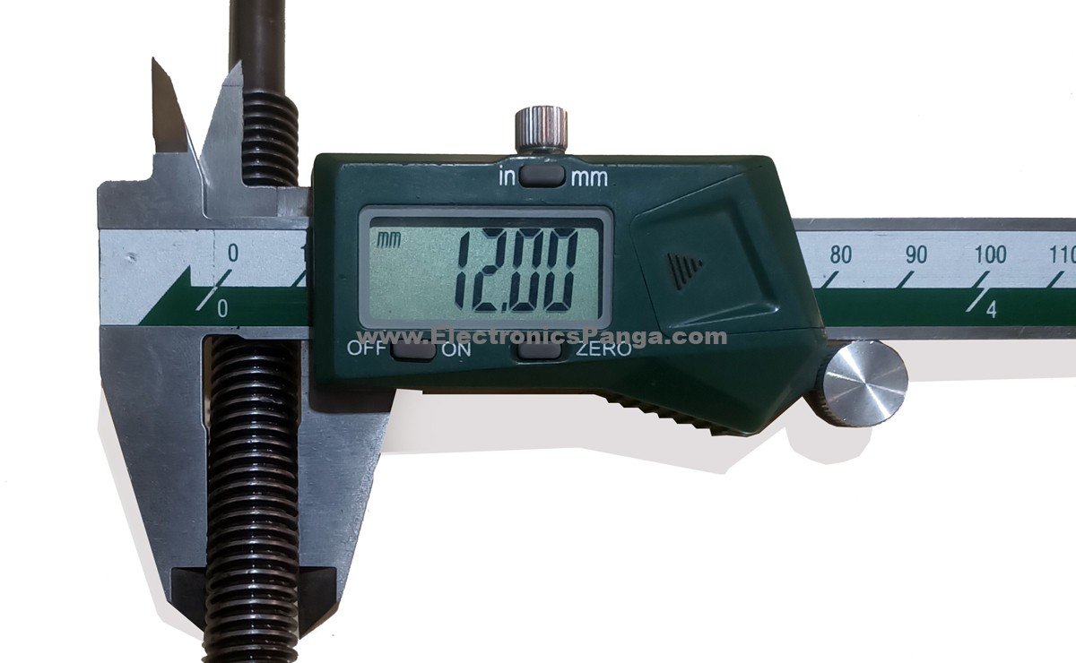 12X2 CNC lead Screw With Nut 2mm Pitch 9.5inch Working and 14.75inch Length BS-446 - Image 6