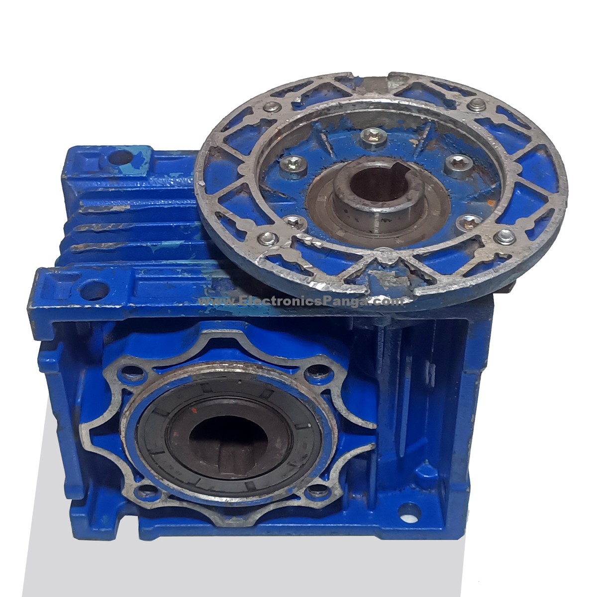 7.5:1 Ratio Input Flange 80mm Worm Gearbox G1309 - Image 3