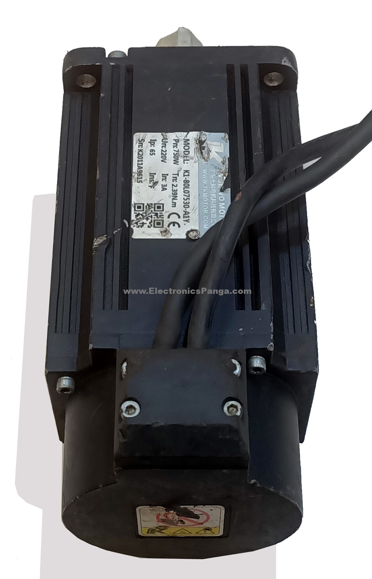 7K MOTOR 750W (0.75Kw) K1-80L07530-A1Y AC Servo Motor SM1125 – Star ...