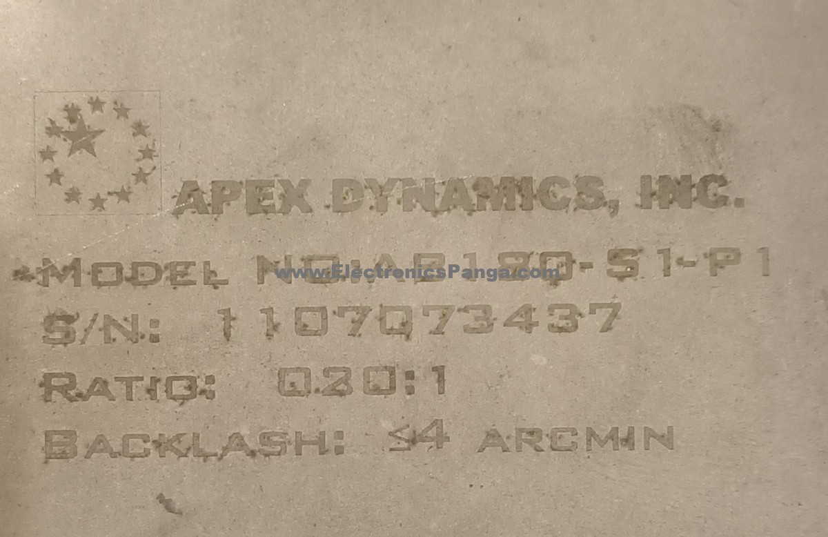 APEX DYNAMICS 20:1 Ratio AB180-S1-P1 Reducer Gearbox For 2kw, 3.5kw, 5kw Servo Motor G1344 - Image 2