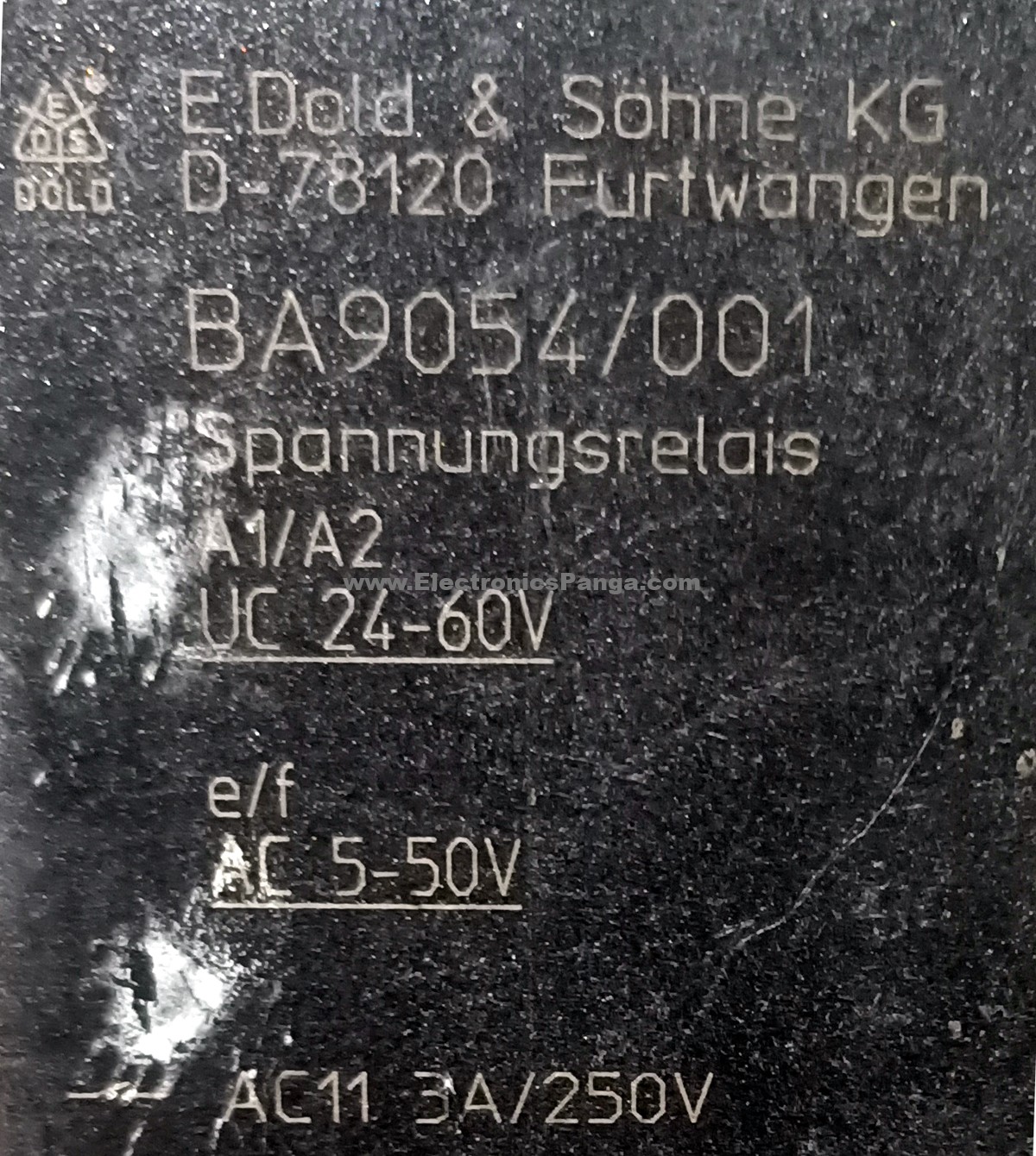 Dold & Shone BA9054/001 Varimeter Voltage Relay R53 - Image 4