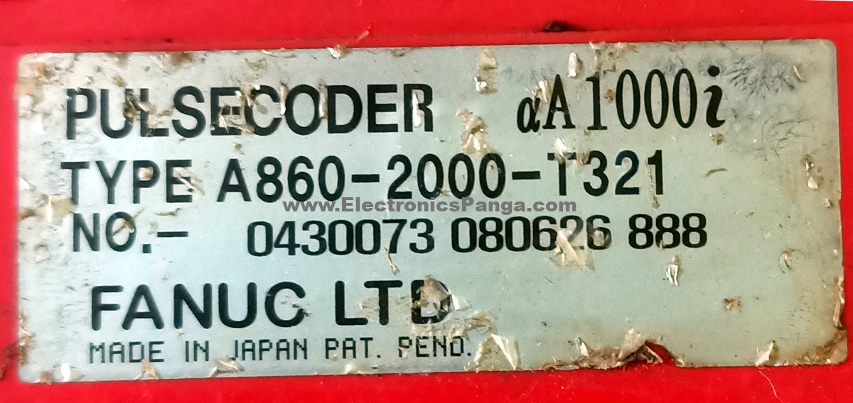 FANUC A860-2050-T321 Pulse Coder RE209 - Image 2