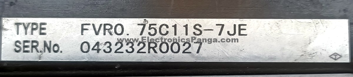 FUJI ELECTRIC 0.75Kw (750W) FVR0.75C11S-7JE Inverter NR33 - Image 4