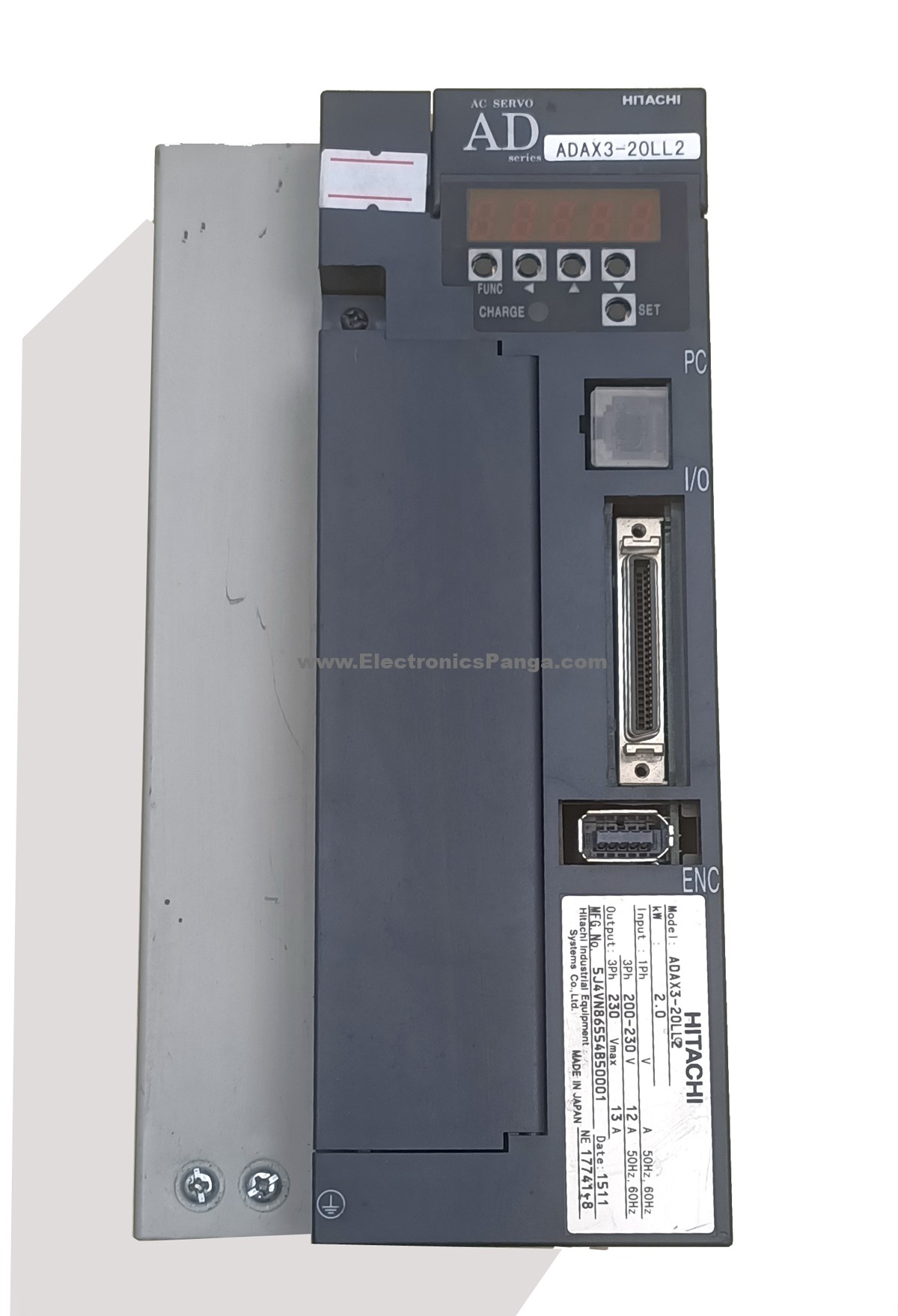 HITACHI 2Kw (2000W) ADAX3-20LL2 AC Servo Driver SD1413 - Image 2