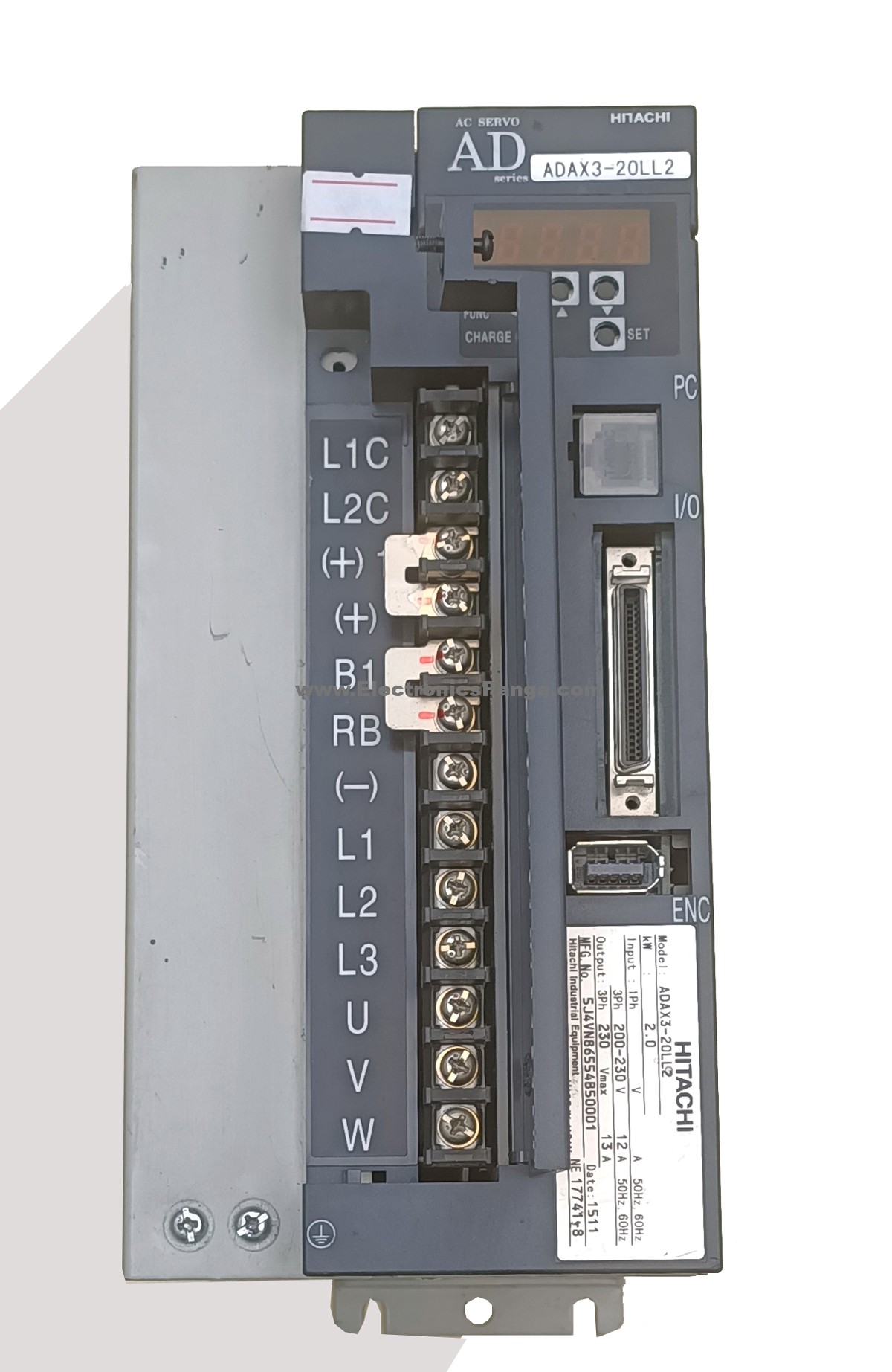 HITACHI 2Kw (2000W) ADAX3-20LL2 AC Servo Driver SD1413 - Image 3