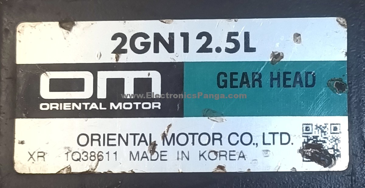 ORIENTAL MOTOR 2TK3CGN-A 2GN12.5L 3W 100V Torque Motor DM158 - Image 3