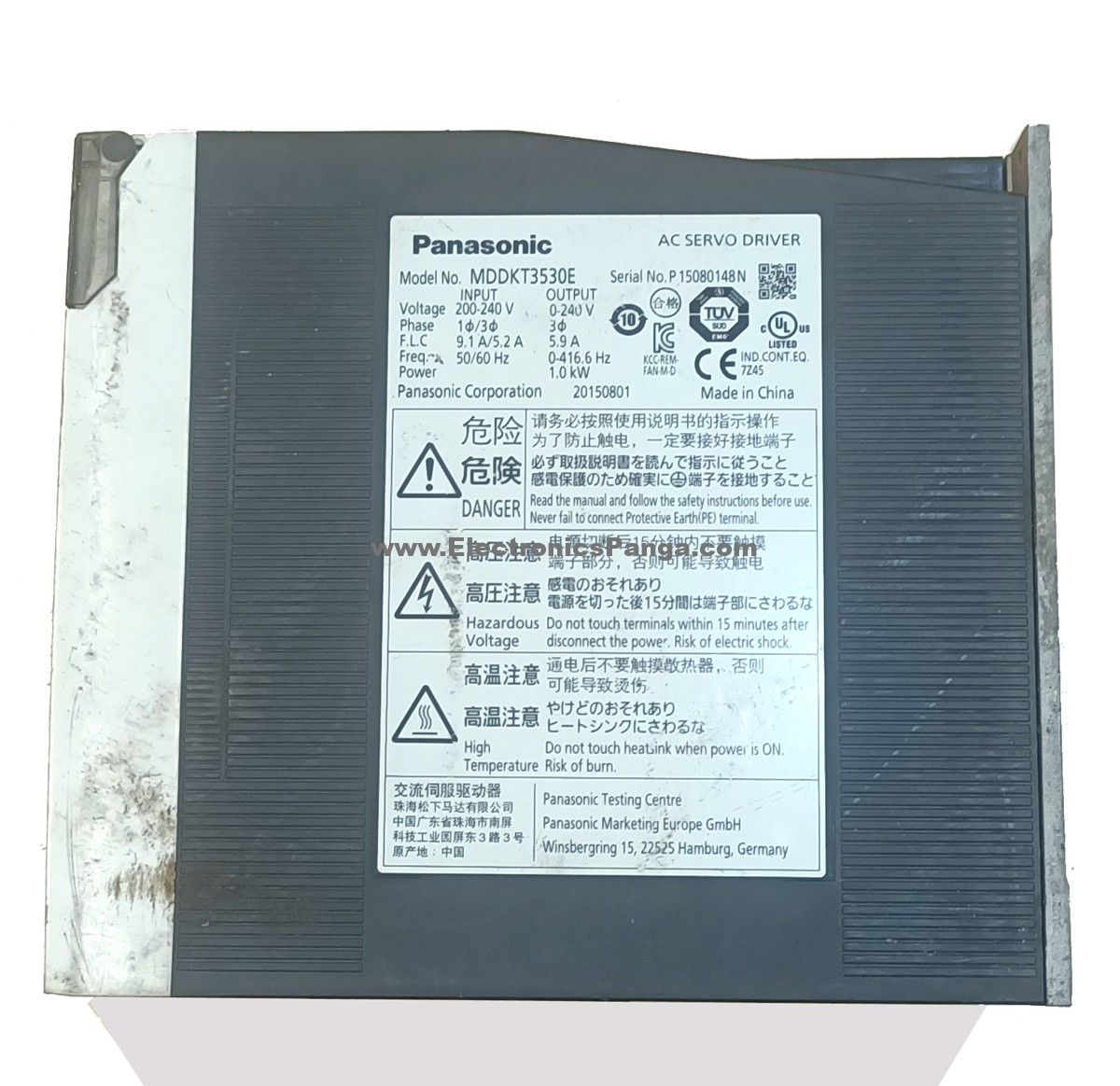 PANASONIC 1kw (1000w) MDDKT3530E AC Servo Driver SD1393 - Image 6