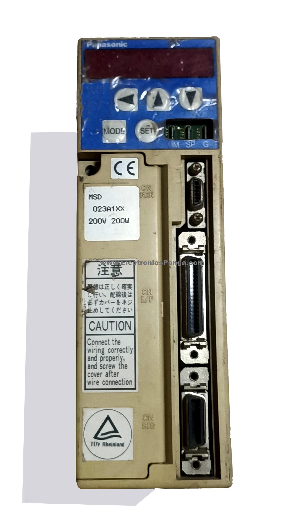 PANASONIC 30W (0.03Kw) MSD3A1A1XX AC Servo Driver SD1399 - Image 2