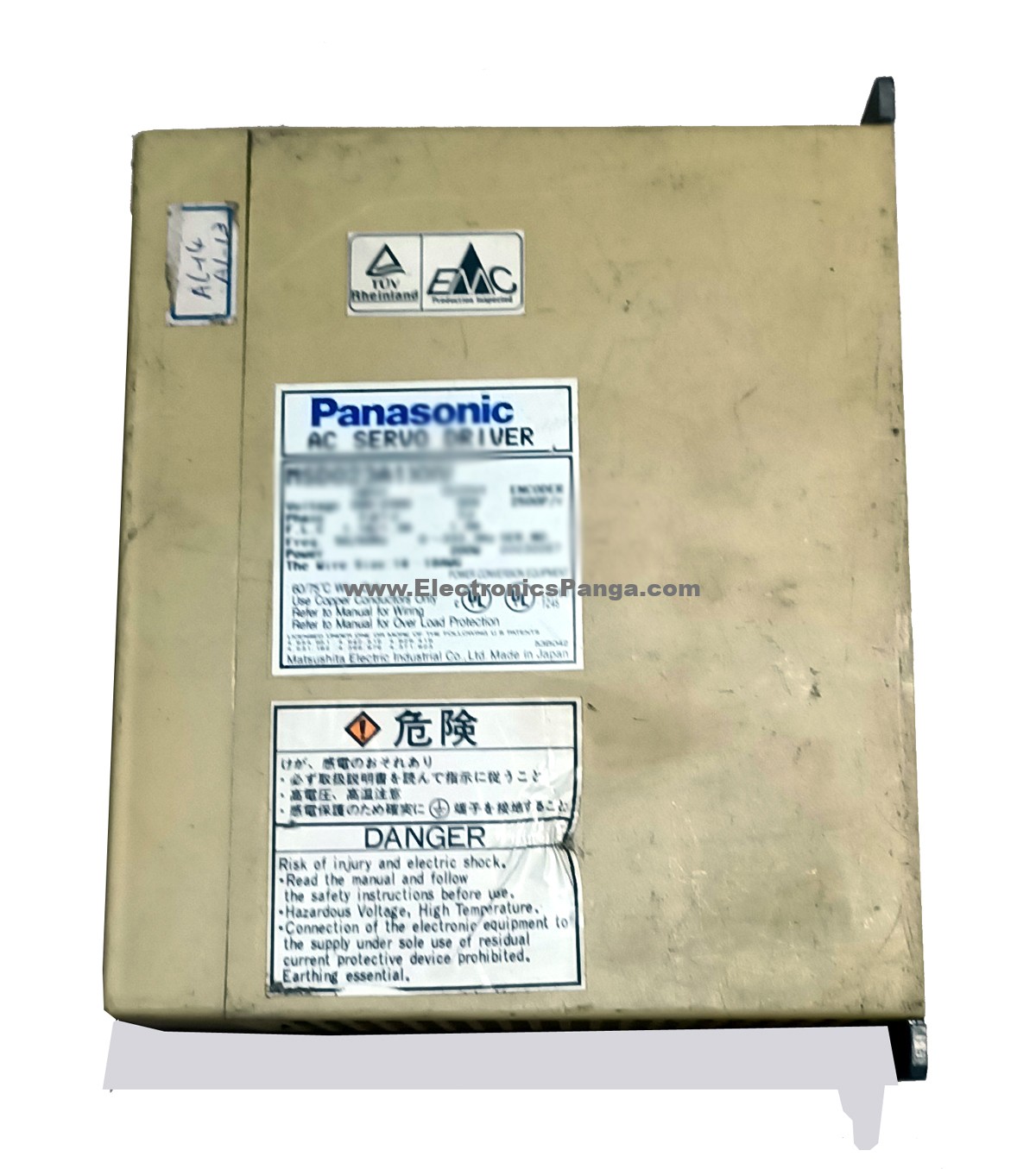 PANASONIC 30W (0.03Kw) MSD3A1A1XX AC Servo Driver SD1399 - Image 5