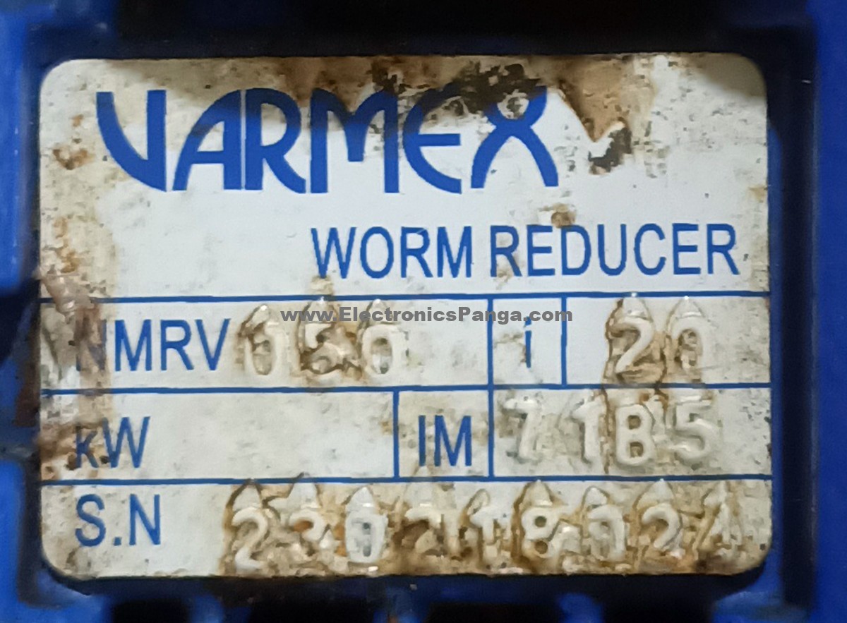 VARMEX NMRV050 20:1 Ratio Input Flange 110mm Worm Gearbox G1310 - Image 2