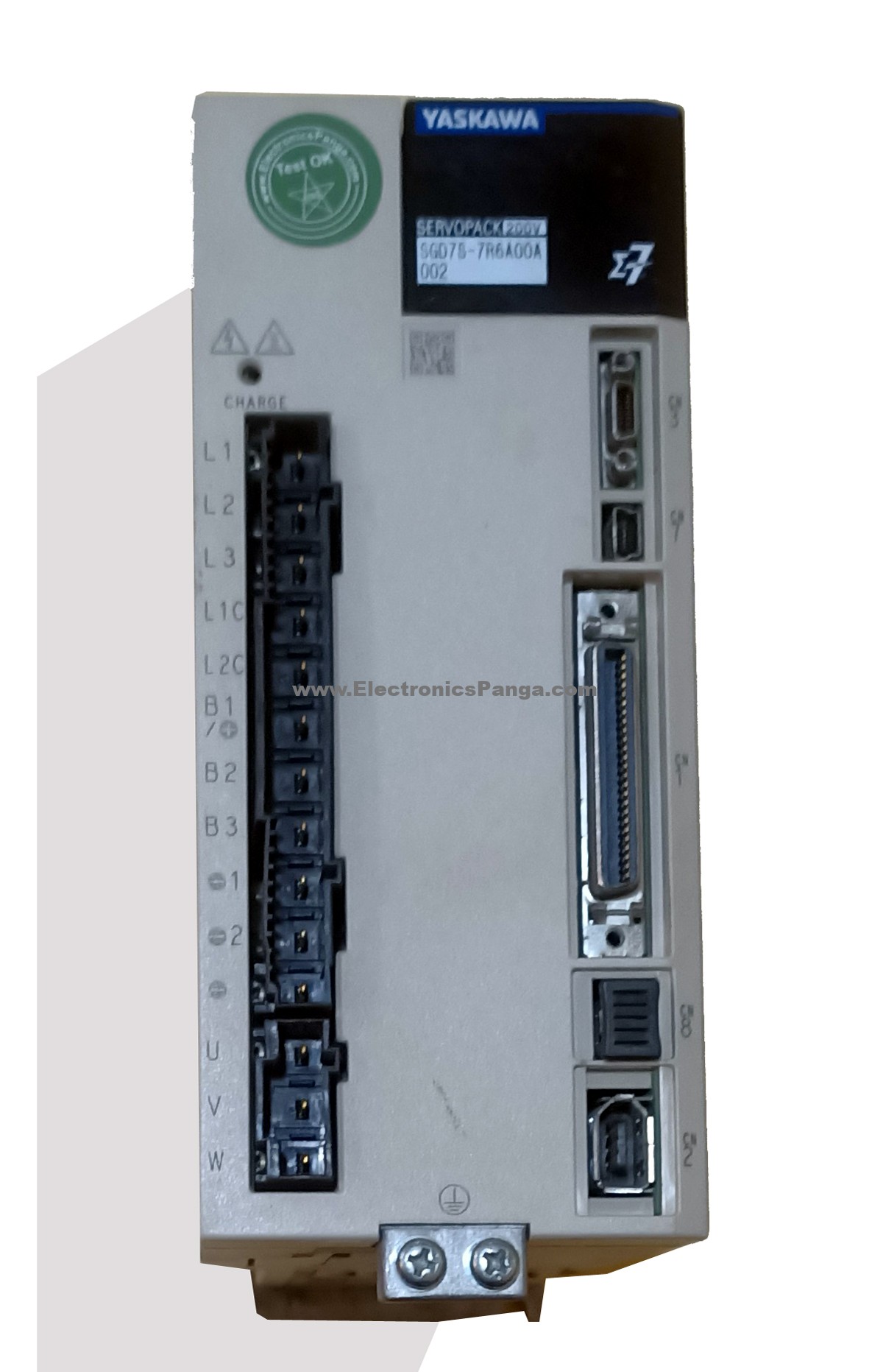 YASKAWA 1Kw (1000W) SGD7S-7R6A00A002 AC Servo Driver SD1379 - Image 2