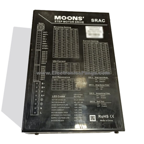MOONS SRAC4 85-265V/AC 4A 2-Phase Step Motor Driver STD340