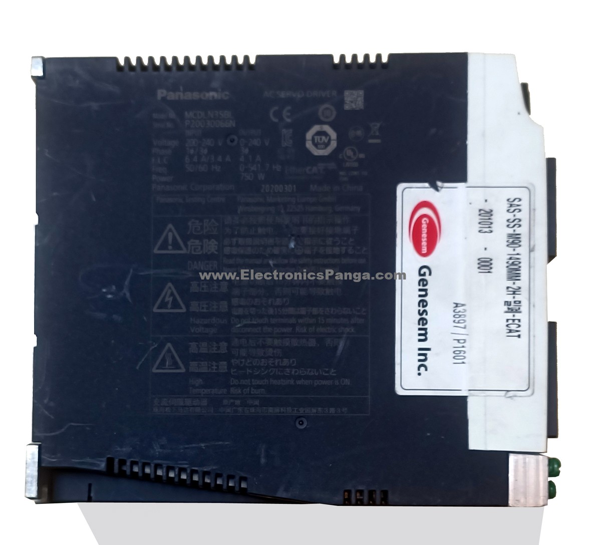 PANASONIC 750W (0.75Kw) MCDLN35BL AC Servo Driver SD1457 - Image 4