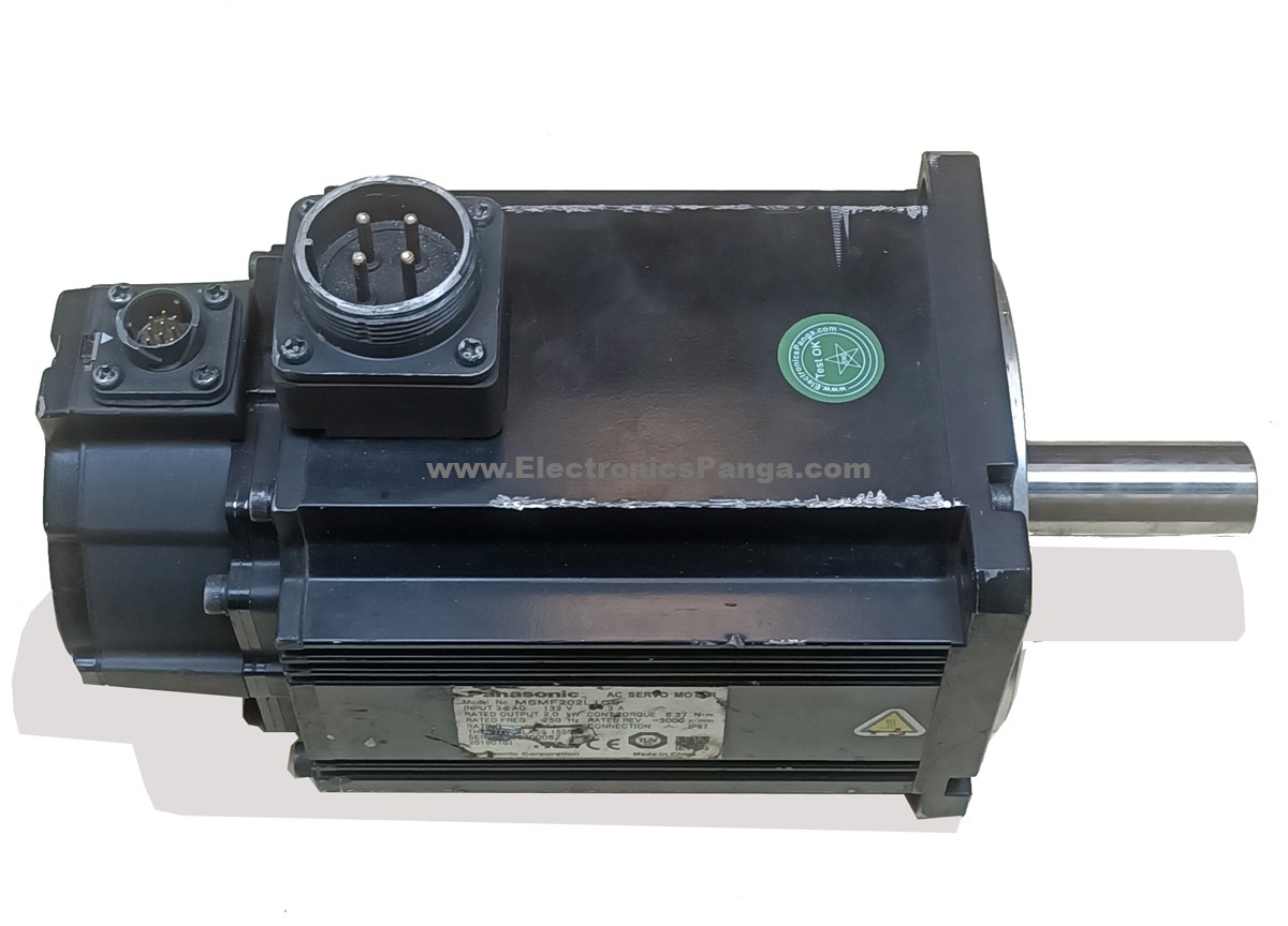 PANASONIC A6 2Kw (2000W) MSMF202L1G5 AC Servo Motor SM1167 - Image 3