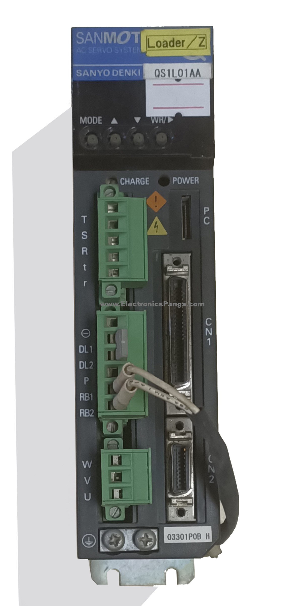 SANYO DENKI Sanmotion QS1L01AA03301P0B AC Servo Driver SD1447 - Image 2