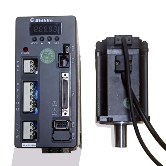 SHIHLIN 750W (0.75Kw) SDH-075A2A AC Servo Driver + SMH-L075R30SAK Motor MD321