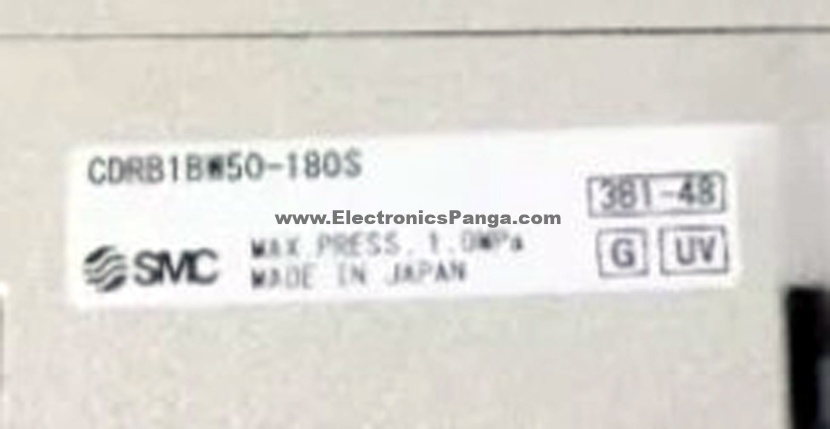 SMS CDRB1BW50-180S 1.0Mpa Pneumatic Rotary Actuator N395 - Image 2