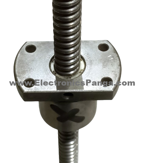 12X4 HIWIN CNC Ball Screw With Nut 4mm Pitch 22.5inch Working and 26.5inch Length BS-461 - Image 4