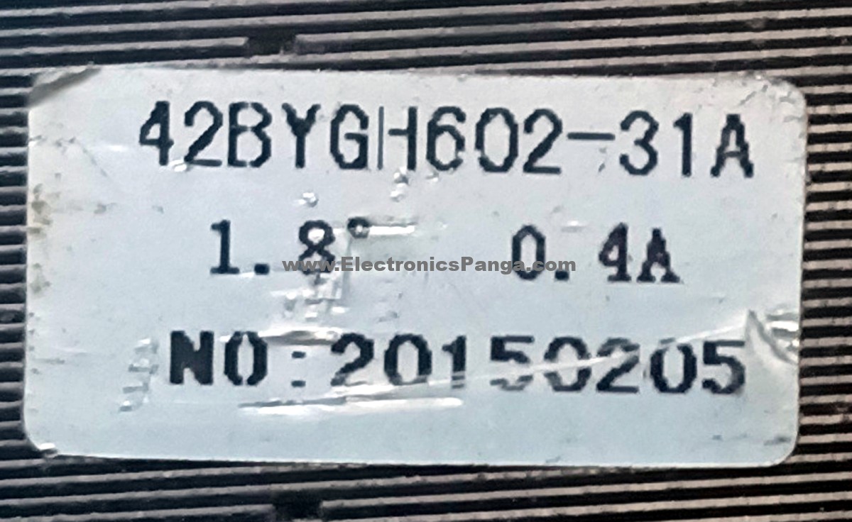 42BYGH602-31A Nema17 2-Phase 6-wires 0.4A Step1.8° Stepping Motor STM333 - Image 2