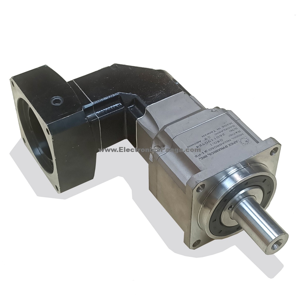APEX DYNAMICS 50:1 Ratio ABR060-S1-P2 Angle Reducer Gearbox For Panasonic 200w Servo Motor G1401