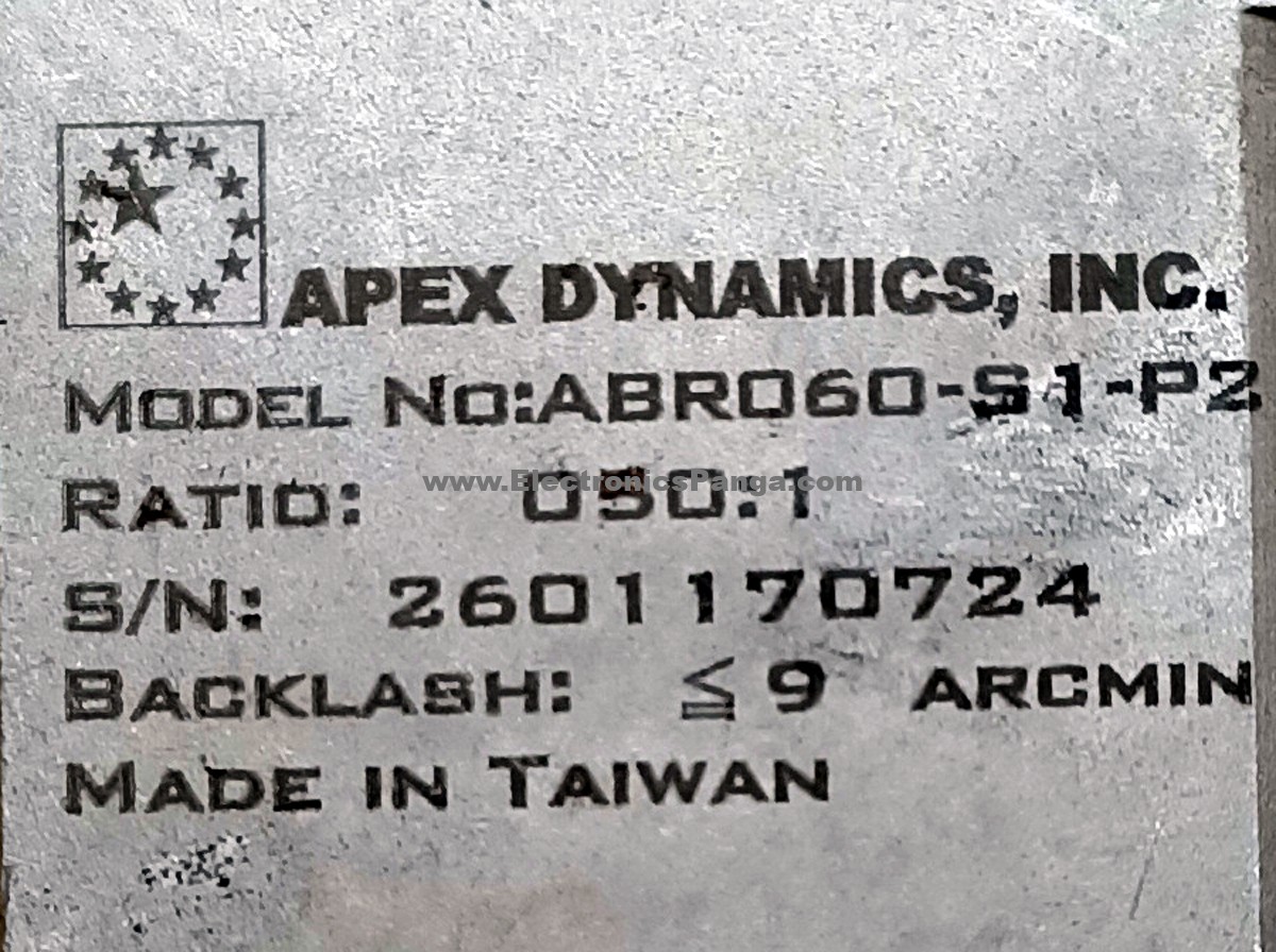 APEX DYNAMICS 50:1 Ratio ABR060-S1-P2 Angle Reducer Gearbox For Panasonic 200w Servo Motor G1401 - Image 2