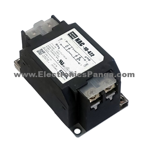 COSEL NAC-10-472 250V 10A 50/60Hz Noise Filter F81